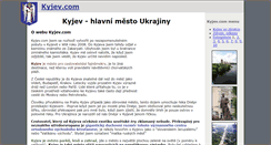 Desktop Screenshot of kyjev.com