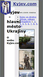 Mobile Screenshot of kyjev.com